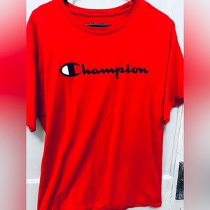 Champion T-shirt Red